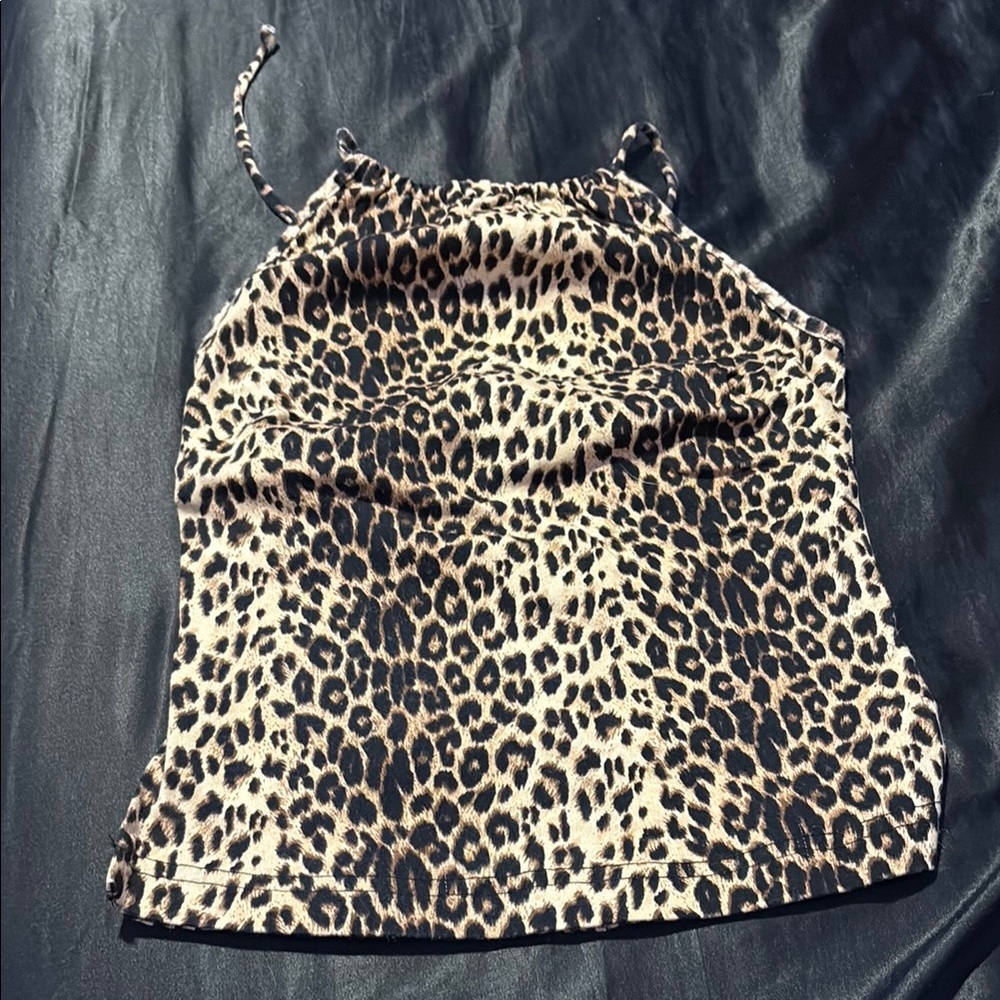 Leopard Print Women's Top